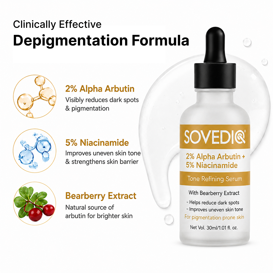 2% Alpha Arbutin + 5% Niacinamide | Tone Refining Serum