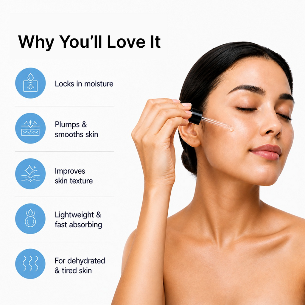 2% Hyaluronic Acid + Snow Mushroom | Deep Hydration Serum