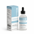 Sovediq skincare serum bottle and packaging on a white background