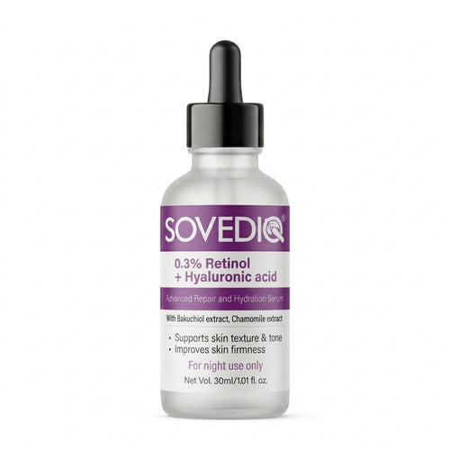 0.3% Retinol + Hyaluronic Acid | Advanced Repair and Hydration Serum
